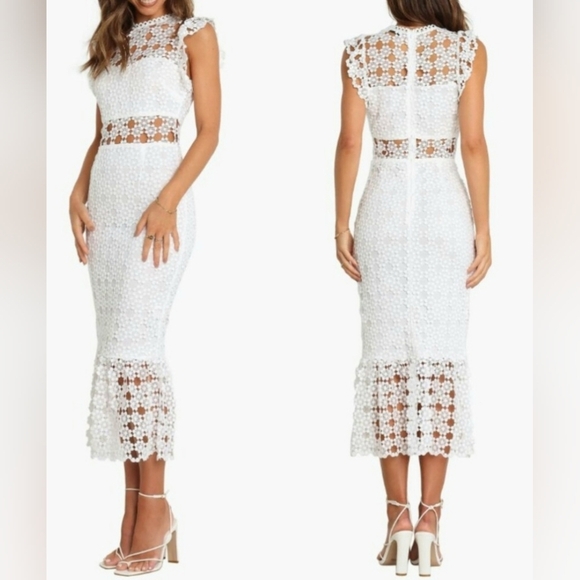 NEW PETAL & PUP LAUREN LACE DRESS. - Picture 2 of 7